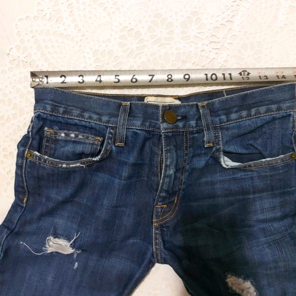 Current/Elliot The Boyfriend Distressed Jean Sz 0 - Picture 11 of 12